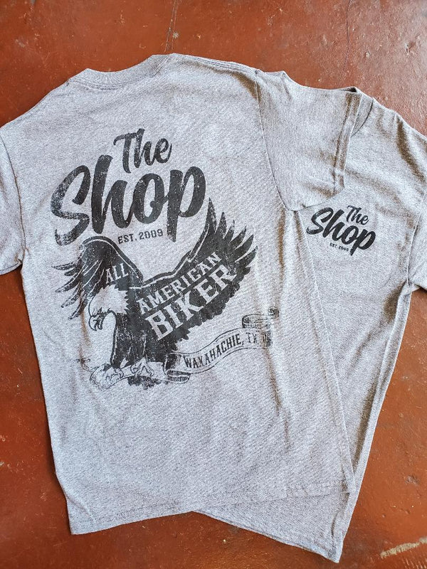 The Shop American Biker Grey TShirt
