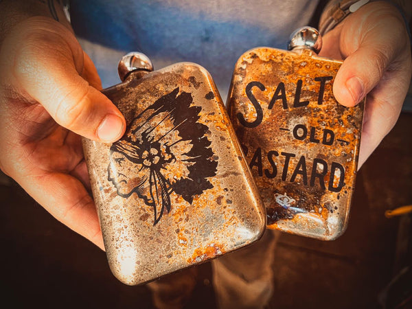 Chieftain Whiskey Flask Stainless Steel