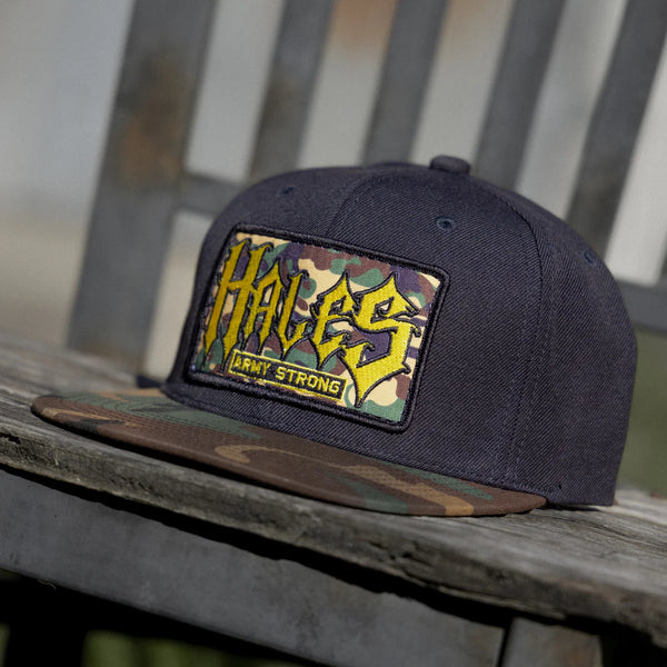 Hales Army Strong Flat Bill Hat